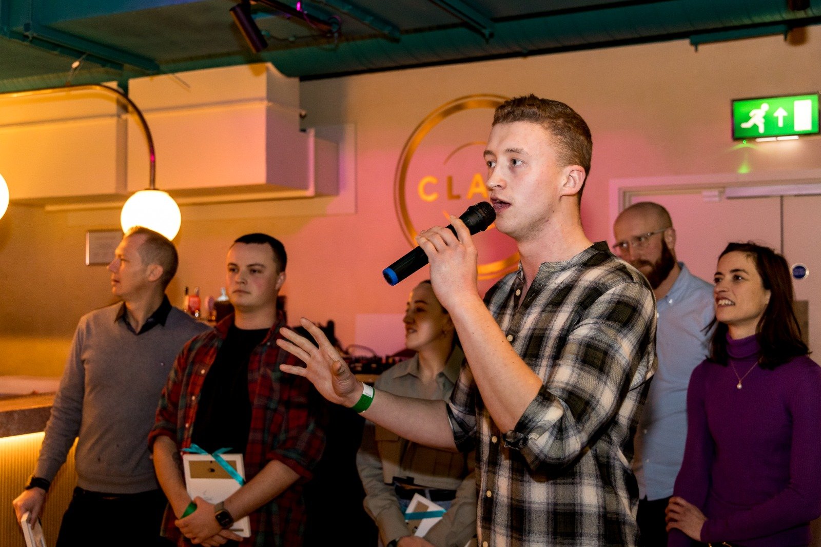 Ben Felton hosting Bounce Corporate