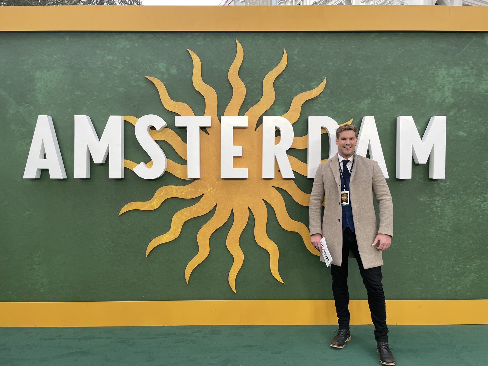 Craig Stevens at a premiere in Amsterdam