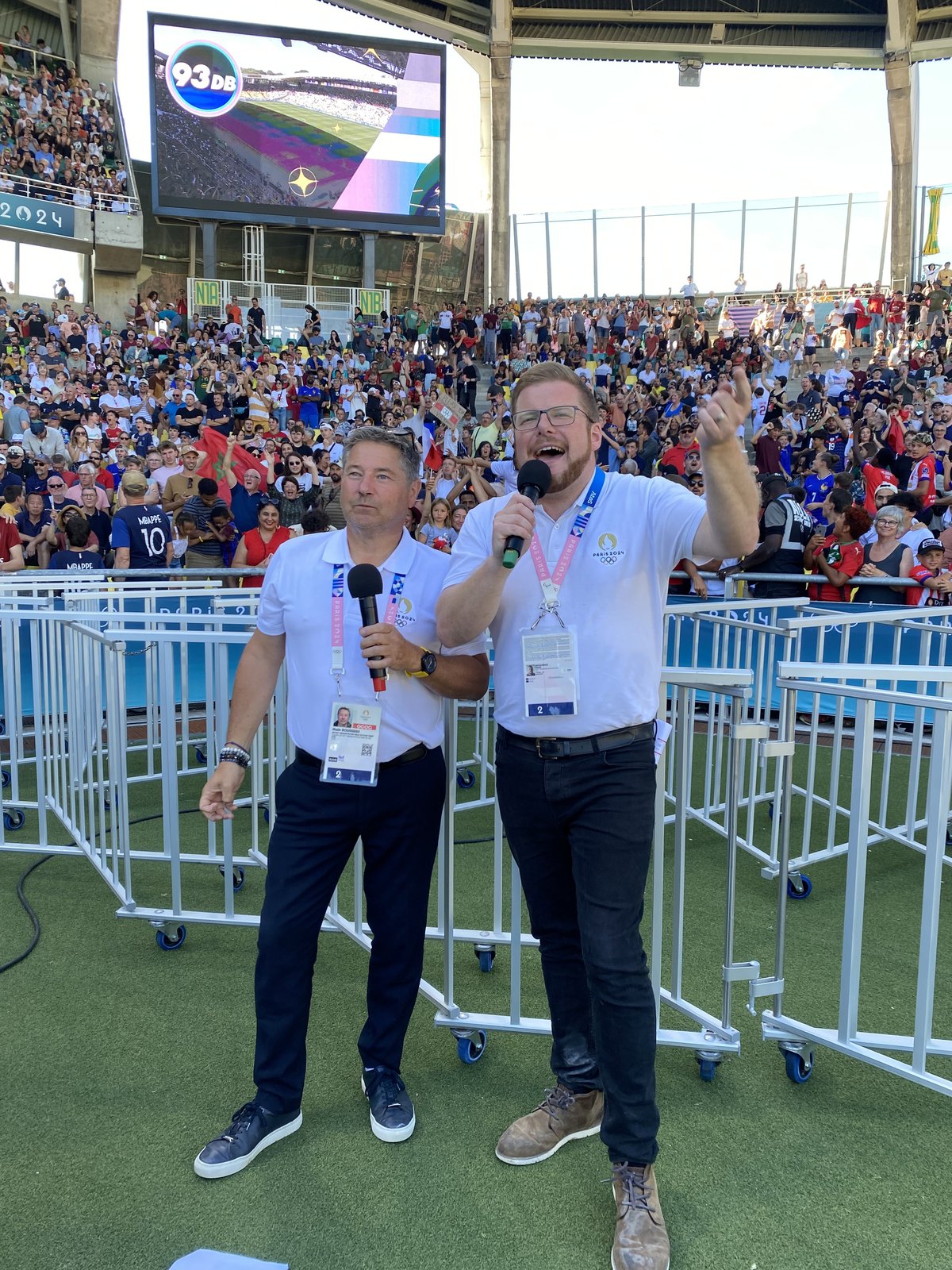 David Wooldridge at the Paris 2024 Olympic Games
