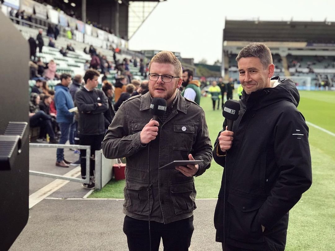 David Wooldridge presenting for Plymouth Argyle