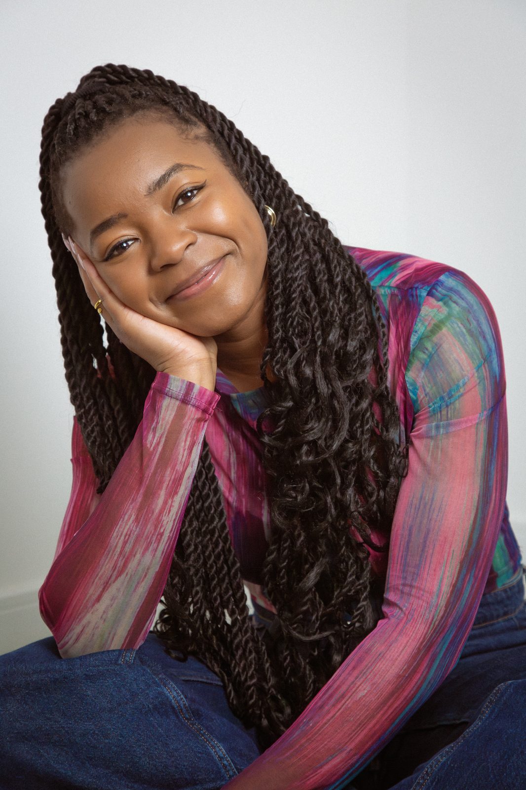 Emma-Louise Amanshia studio portrait
