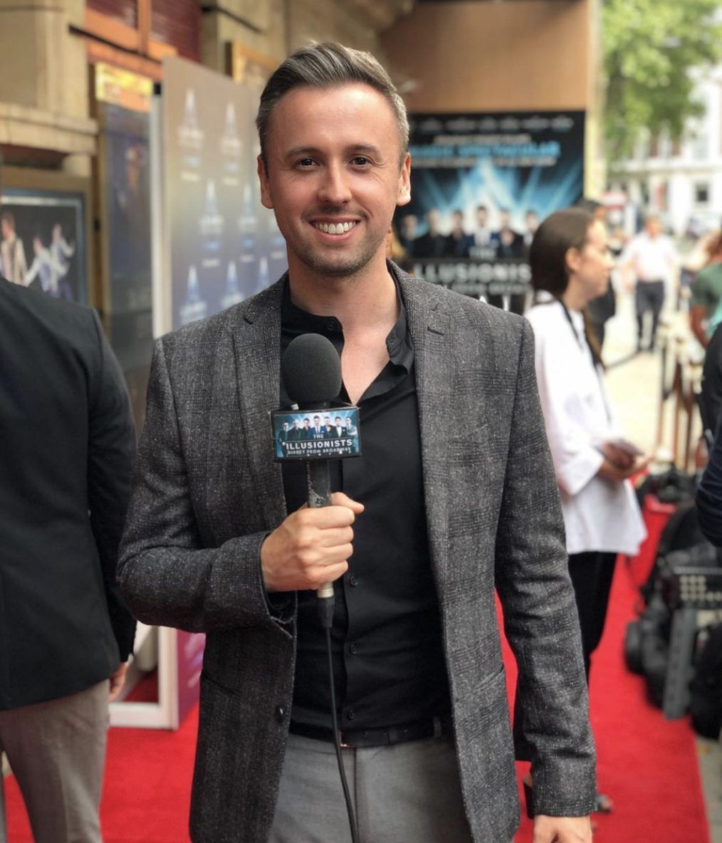 Jamie Body at The Illusionists press night