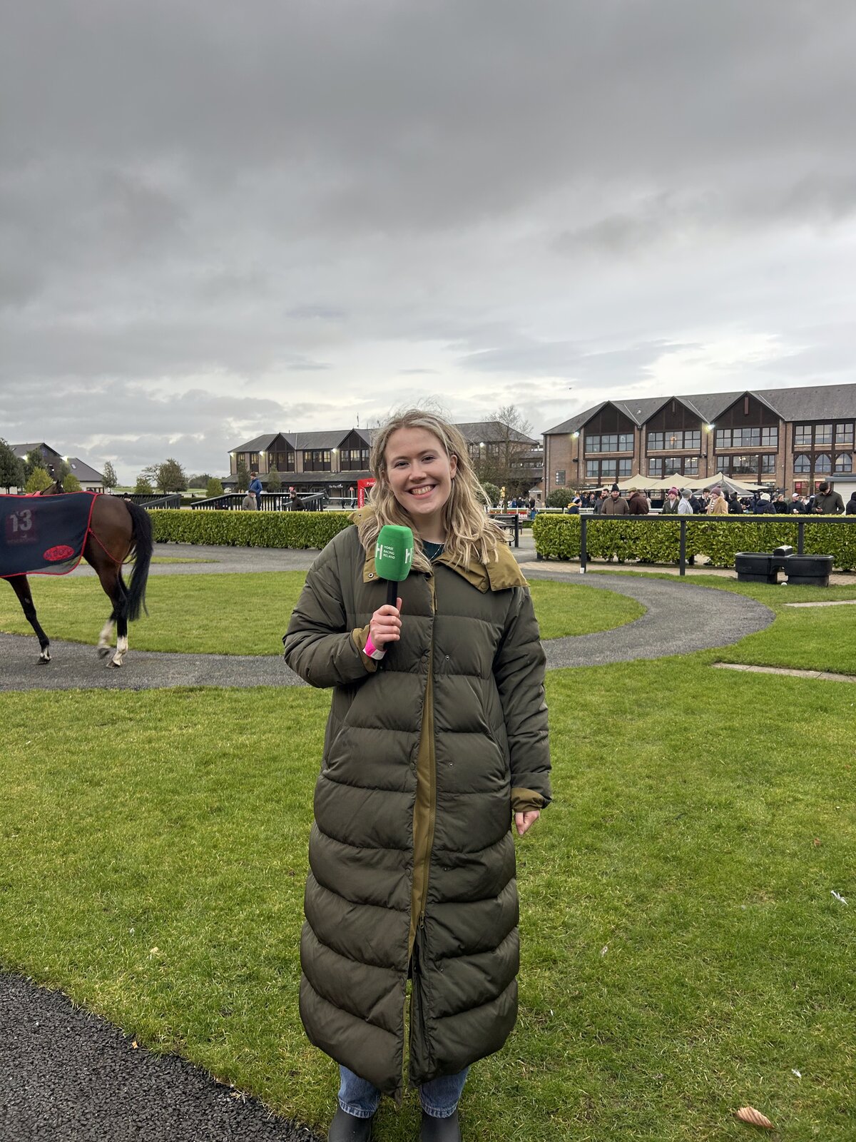 Megan Titterington at Fairyhouse Racecourse