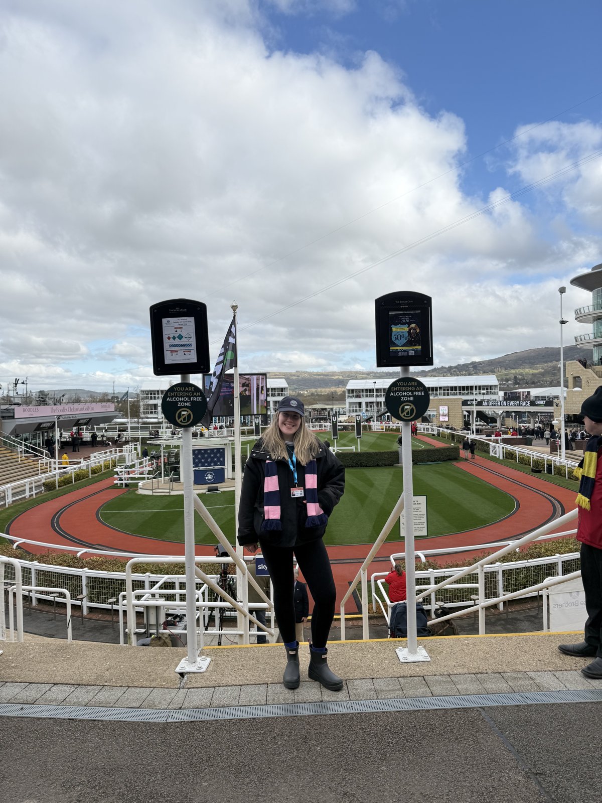Megan Titterington at Cheltenham Festival