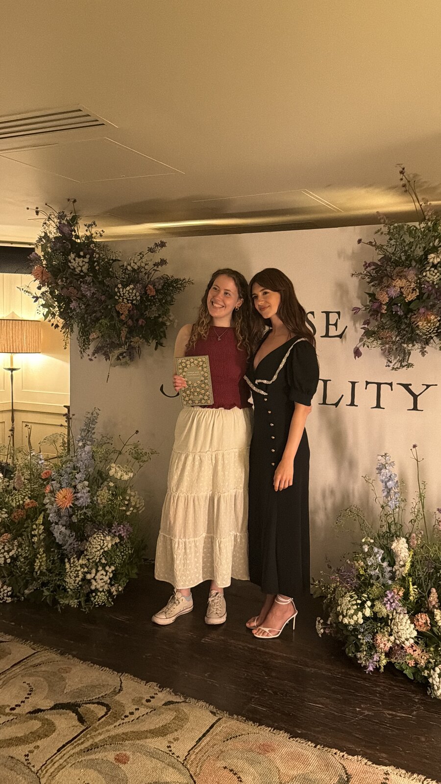 Megan Titterington at the Sense and Sensibility trailer launch